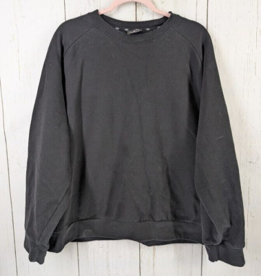 Zelos Size XL Black Long Sleeve Casual Active Womens Sweatshirt