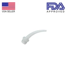 Dental Intra Oral Impression Mixing Tips Clear 200/pk (for pink/teal mixing tip)