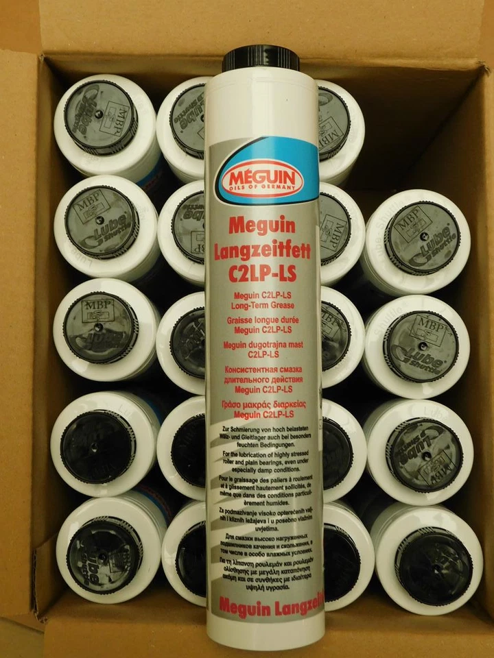 10,36€/kg Meguin Calcium Langzeitfett C2LP -LS 20 x 400g Lube Shuttle Kartusche