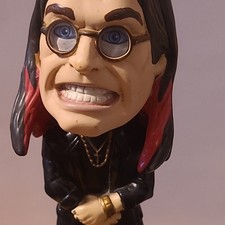 Ozzy Osbourne Collectible Figure Black Outfit Gold Jewelry Rock & Pop