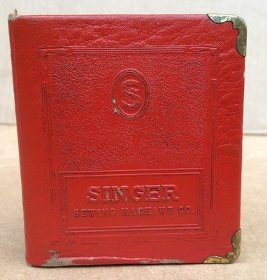 Vintage Singer Book Style Coin Bank