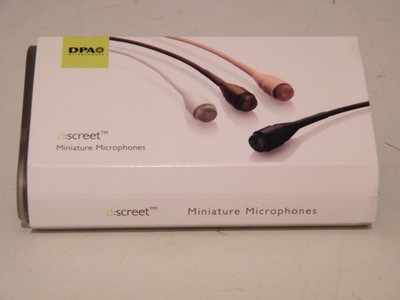 DPA 4061-OL-C-B00 4061 Omnidirectional Miniature Microphone with MicroDot Black