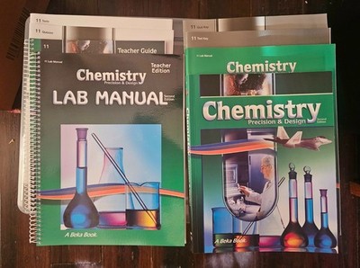 Abeka Chemistry Precision and Design, 2rd Edition, Student & Teacher Books