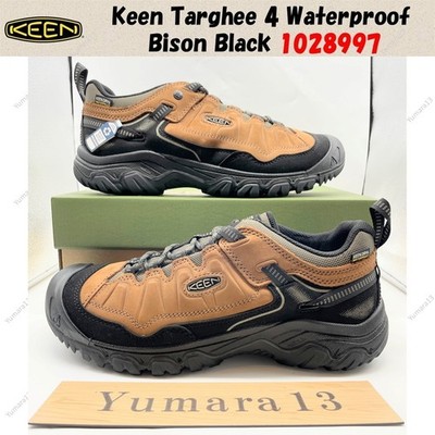 Keen Targhee 4 Waterproof Bison Black 1028997 Men's Size