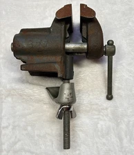 3" Vintage Screw Down Clamp Vice Made In USA