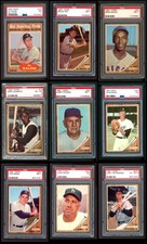1962 Topps Baseball Low Number Complete Set Cards #1 to #522 7 - NM 3606221
