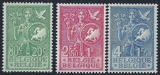 1953 Belgium, No. 927/929 - Youth Office - MNH **