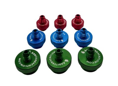 Arbiter Backflow Quick Connect Test Fittings (Aluminum, Complete Set of 9 Fit...