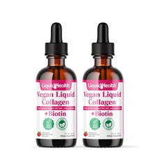 100 Vegan Collagen Plus Biotin 100,000mcg Liquid Drops PlantBased Liquid Co...