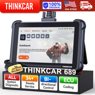 THINKSCAN 689 Full System Auto Diagnositc Scan Tool ECU Coding DOIP 34+ Service