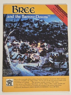 Bree and the Barrow-Downs MERP ICE #8010 Lord of the Rings 1984 