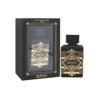 Lattafa Bade'e Al Oud Oud for Glory 3.4 Oz Eau de Parfum Spray for Unisex NEW