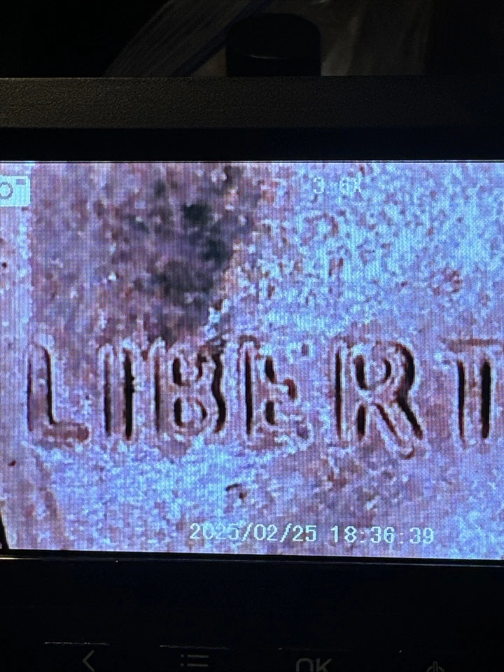 2024 Shield Penny  Die Clash Die Cracks Chips DDO/DDR Lamination Double Ear - Image 4 of 4