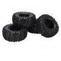 RC Vehicle Räder Und Reifen Set Schwarz Mit Kunststoff-Hub Für Monster Truck GOD