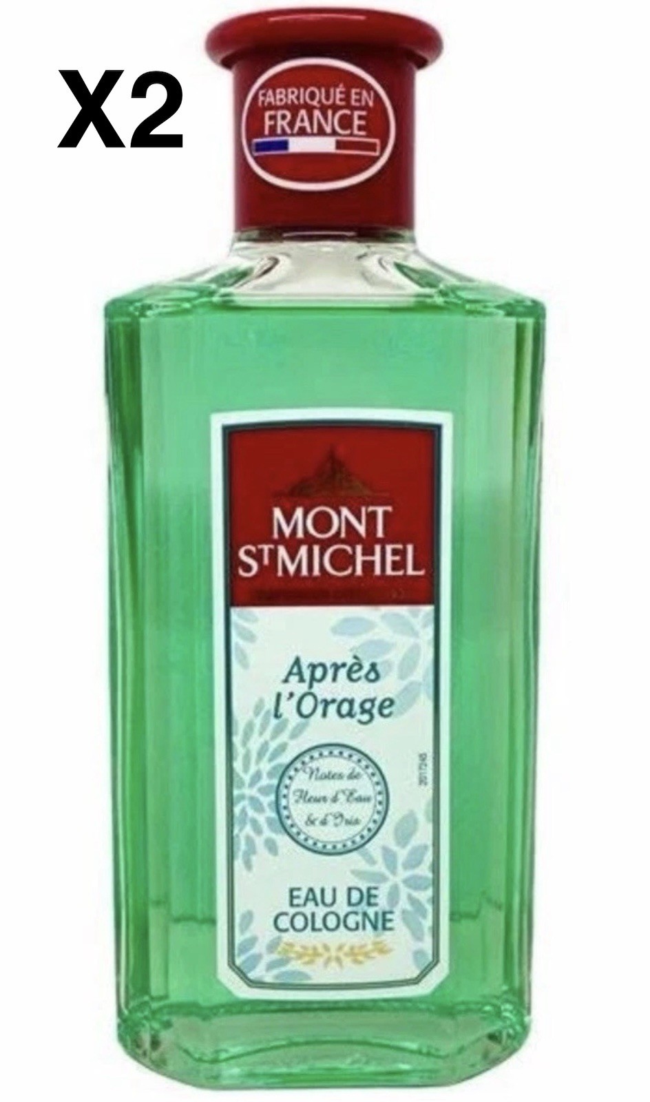 Eau de Cologne Mont Saint Michel Après l'Orage pour une fraîcheur vivifiante après la douche