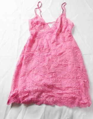 Victoria's Secret Twinkle Strap Lace Slip Dress New Peony (XS) Victoria's Secret Twinkle Strap Lace Slip Dress New Peony (XS)