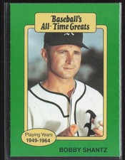 1987 Hygrade Bobby Shantz Oakland City A's #NNO