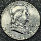 1963 Franklin Silver Half Dollar 50C STUNNER! - Old Glory C&C Weekly 1c Auction!