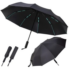 Folding Umbrella Anti-UV Compact Durable Folding Umbrella Auto Open Close Win...