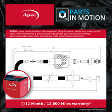 Clutch Cable fits VAUXHALL ASTRA Mk2 1.9 88 to 91 C20XE 669143 Apec Quality New