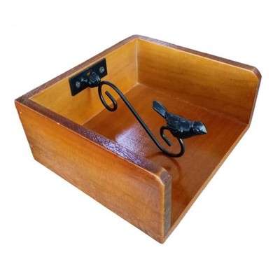 Holz-Serviettenhalter, Esstisch, Papierhalter für Arbeitsplatte,