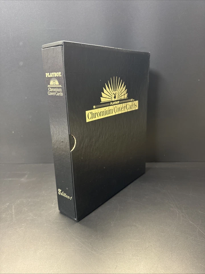 Cartões Playboy Chromium Cover edição 1 conjunto 100 cartões + alguns são duplicados - Imagem 3 de 4