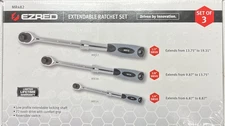 EZ RED MR482 3PC RATCHET SET