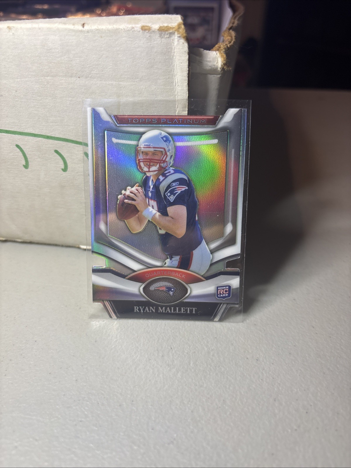 Ryan Mallett Topps Platinum Die-Cut #PDCRM Base
