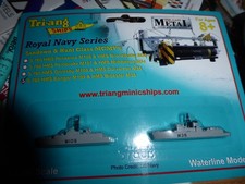 HMS  BANGOR M109 and HMS BICESTER M36 Minehunters Royal Navy Mint Carded