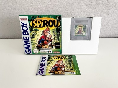   Nintendo Game Boy   SPIROU   PAL / Anleitung / OVP & TOP ZUSTAND !