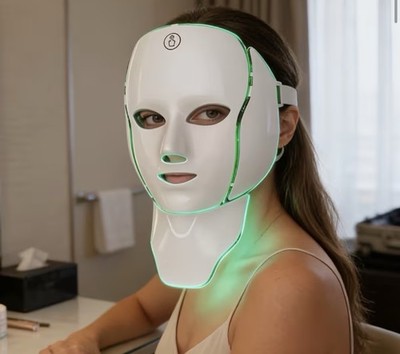 7 Color LED Light Therapy Facial Mask Machine Photon Face Neck Skin Care Device