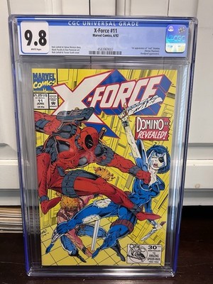 X-Force #11 / Marvel Comics June 1992 / CGC 9.8 / First Domino