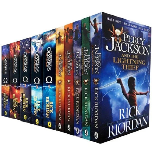 Heroes of Olympus & Percy Jackson Series Collection 10 Books Set by Rick Riordan - Image 3