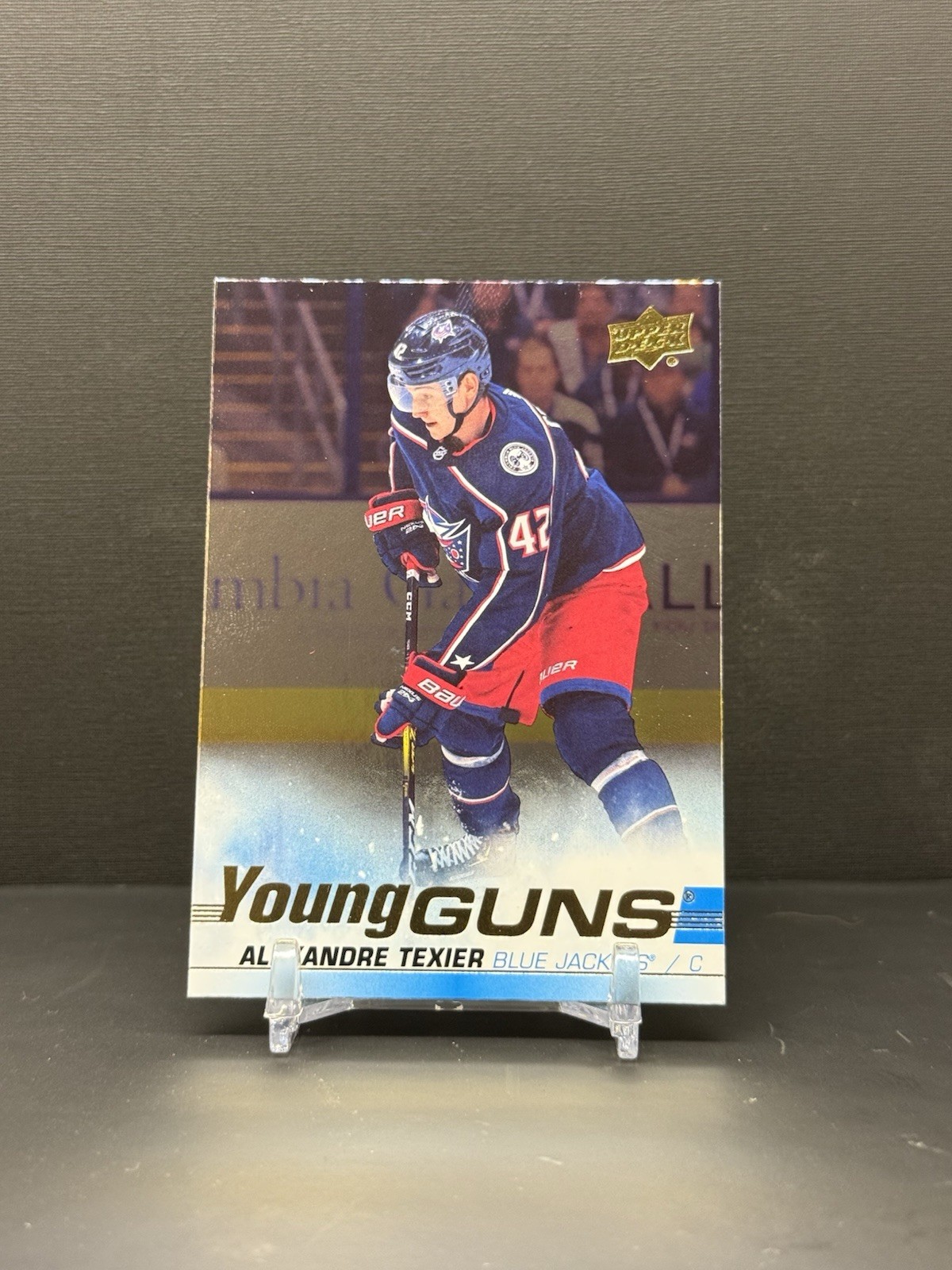 2019-20 Upper Deck - Young Guns Alexandre Texier #225 Silver Foil (RC)