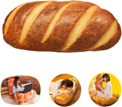 Dekoratives 3D Brotkissen - Weihnachts- & Valentinstagsgeschenk - 60x25 cm