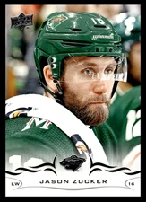 2018-19 Upper Deck Jason Zucker #343 Minnesota Wild NHL Hockey 