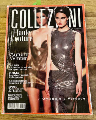 Collezioni Haute Couture Autumn Winter N.60  Donna Fashion Mode Modezeitschrift