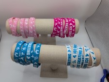 ice skating party silicone wrist bands 4 colors avail mix and match 4 discounts