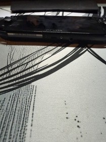 Sony PlayStation Vita Black Handheld System - w/ 64gb sd - Tested working great!