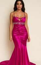 Bee Darlin formal satin dress - Size 11/12 Juniors