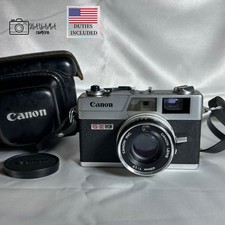 Canon Canonet QL17 G-III G3 Rangefinder Film Camera 40mm f1.7 Tested Works Case