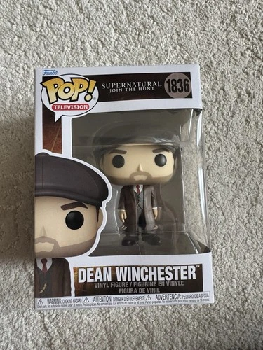 Funko Pop! Vinyl: Supernatural Dean Winchester #1836 W/Protector
