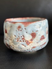 Japanese Shino Tea Bowl by Koichi Takada - Handmade Pottery