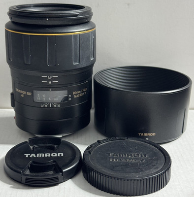 Tamron SP 90mm f2.8 1:1 Macro AF Lens (172E) for Sony A & Minolta Maxxum