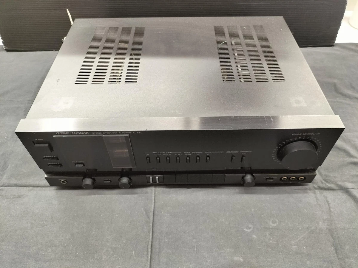 オーディオ機器 アンプ ALPINE LUXMAN LV-105