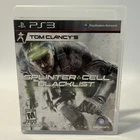 Tom Clancy's Splinter Cell Blacklist PS3 Stealth Action Shooter Video Game CIB