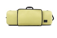 GEWA Bio-A Violin Case, 4/4-1/2, Oblong, Lime, Music Pocket  Neck Pad