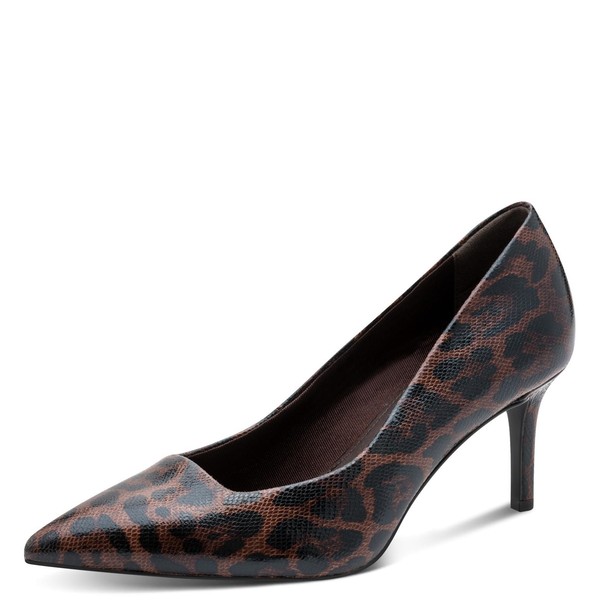 Pumps Damen Tamaris Textil Braun GrößE 42 Eu, Schuhe, Absatzschuhe-image
