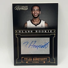 2012-13 Panini Timeless Treasures Tyler Honeycutt Auto RC #247 /499 SAC