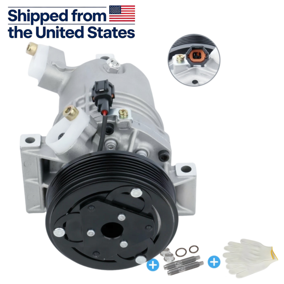 NEW A/C AC Compressor w/ Clutch for 2007-2011 2012 Nissan Versa 1.8L ...